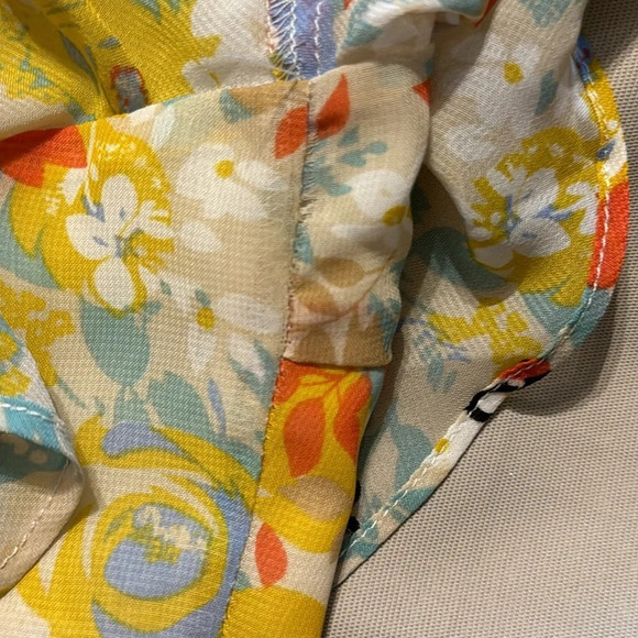 🌻UNDER SKIES Spaghetti Strap Floral Dress Women’s size Small Summer Feminine - Picture 11 of 12